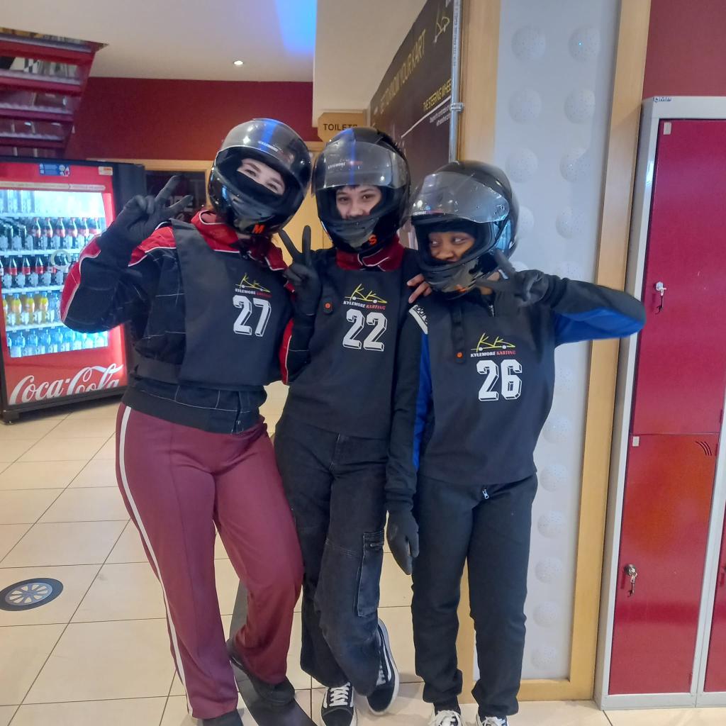 Our TY students took to the tracks at Kylemore Karting for the day recently. It was a super day of racing. Huge congratulations to Alexandru for winning the final race.