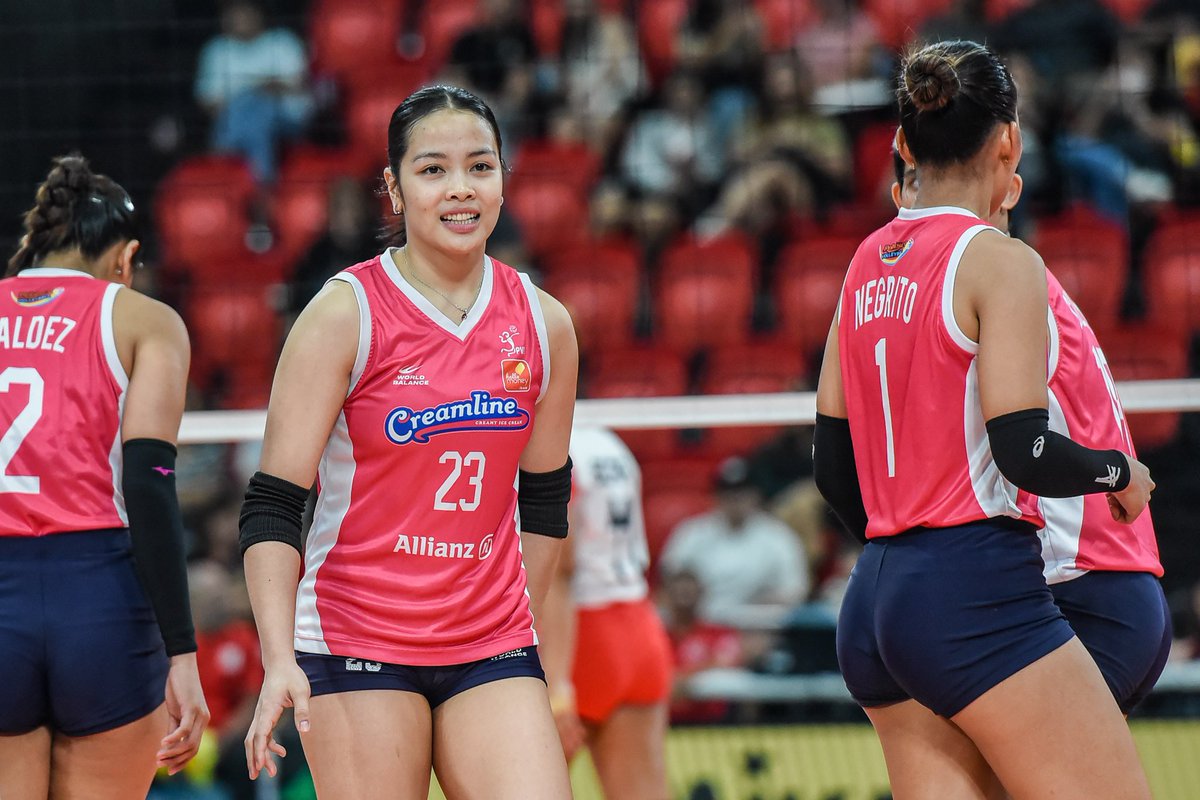 QueenJGOfficial's tweet photo. 9 Points || 5 Excellent Receptions vs. Chery Tiggo✨

Nice game, Jema. See you next game! 🫶🏻

📸 PVL Media Bureau https://t.co/2LQCT3bkXH