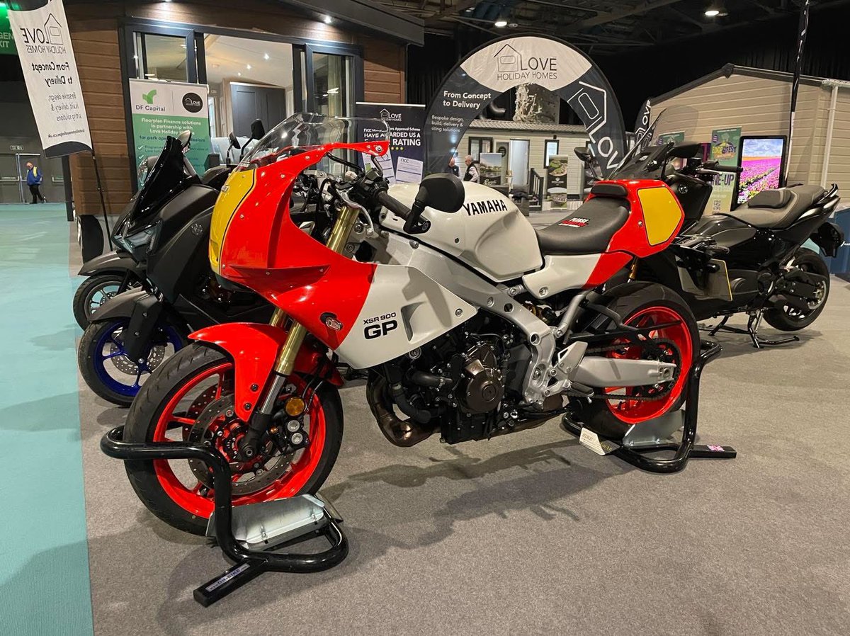 Stirlingspower's tweet photo. Come see us. We are here for the next 4 days. 6-9 Feb #Scottishmotorhomeandcaravanshow #secc #glasgow #yamaha #motorbike #jetski https://t.co/dixVBQHCM0