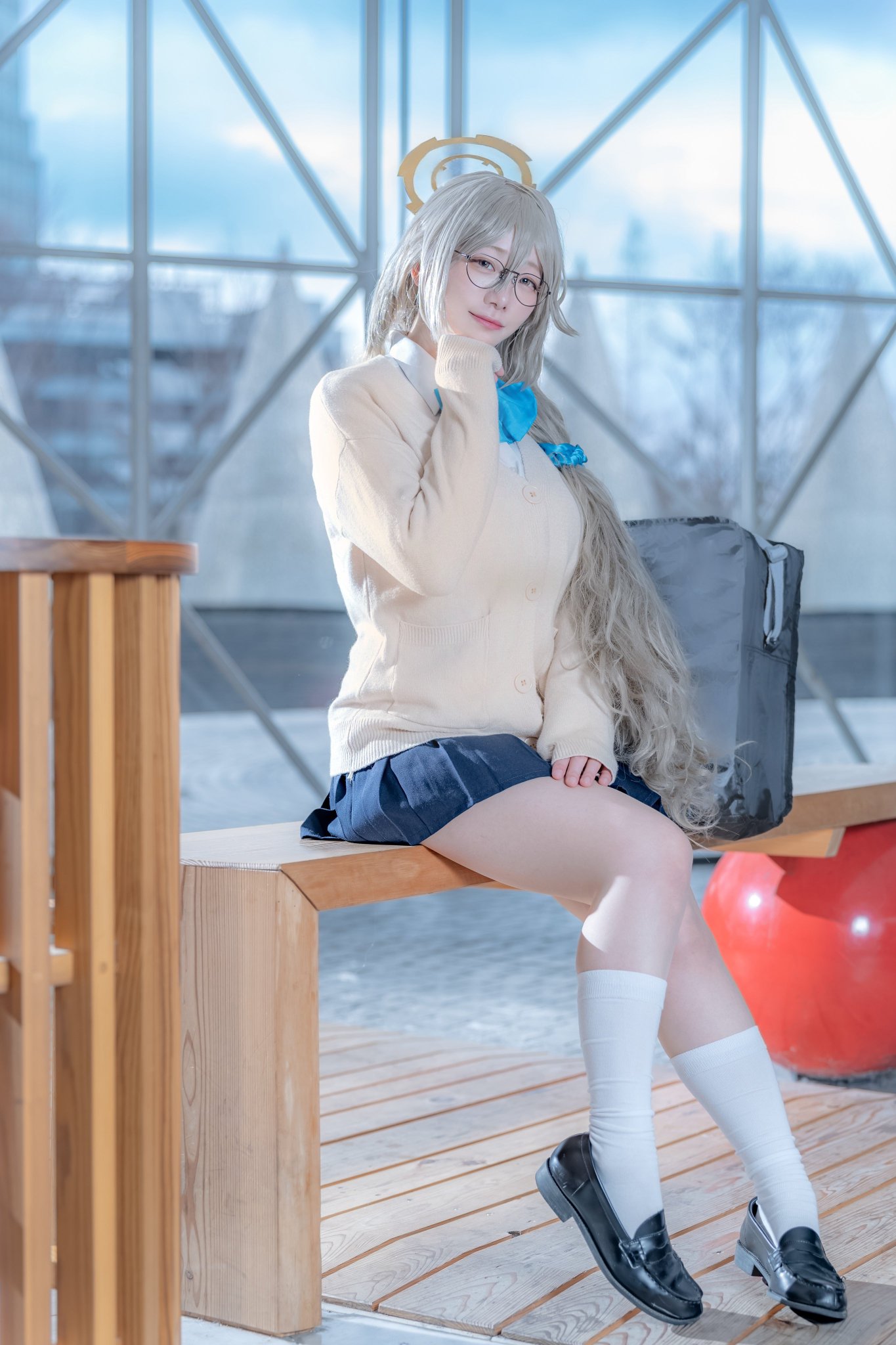 ブルーアーカイブ ブルアカ 室笠アカネ サイレントソリューション 風 コスプレ ブルーアーカイブ ブルアカ 室笠アカネ サイレント