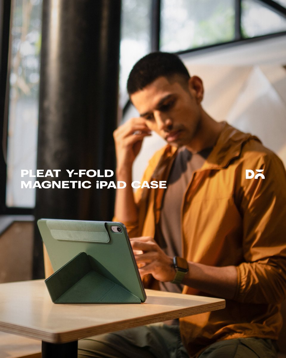 daily_objects's tweet image. Spring and snap into portrait, landscape or incline mode with the all-new Pleat Y-fold Magnetic iPad Cases.

Available in Sage, Atlantic and Black colour variants.

Shop now on dailyobjects.com

#NewLaunch #iPadCases #DailyObjects