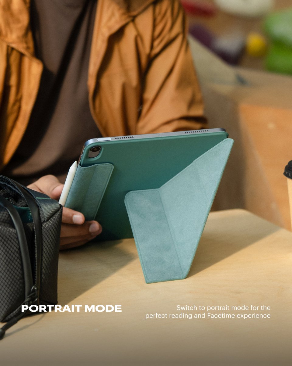 daily_objects's tweet image. Spring and snap into portrait, landscape or incline mode with the all-new Pleat Y-fold Magnetic iPad Cases.

Available in Sage, Atlantic and Black colour variants.

Shop now on dailyobjects.com

#NewLaunch #iPadCases #DailyObjects