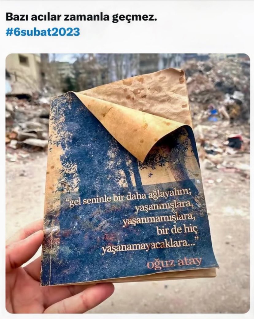 Sevgi_Mur's tweet photo. Bazı acılar hiç geçmez ..  #6subat2023 https://t.co/3Cygqxsx6E