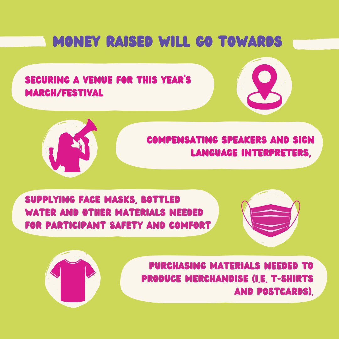 womensmarchmy's tweet photo. Women's March Malaysia is fundraising to cover the cost of this year's IWD event! We need to raise RM13,190 by March 8. Support women's rights by donating at this link! Check out the breakdown of what we're funding. #WMMY2025 https://t.co/d5F12Lx3dj https://t.co/x1t28yxCJK