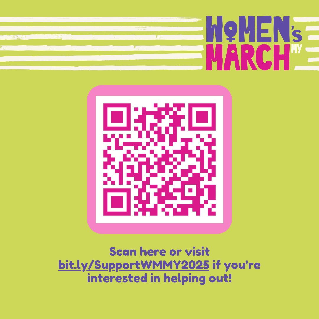 womensmarchmy's tweet photo. Women's March Malaysia is fundraising to cover the cost of this year's IWD event! We need to raise RM13,190 by March 8. Support women's rights by donating at this link! Check out the breakdown of what we're funding. #WMMY2025 https://t.co/d5F12Lx3dj https://t.co/x1t28yxCJK