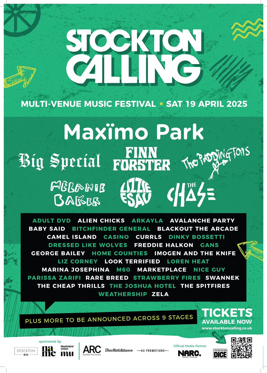 The Chase (@ofl_thechase) on Twitter photo Buzzing to announce we will be back at this years <a href="/StocktonCalling/">Stockton Calling</a> with <a href="/This_Feeling/">This Feeling</a> 🎺
Grab your tickets now via the link below!
stocktoncalling.co.uk
Let’s gooo 🔥 Buzzing to announce we will be back at this years <a href="/StocktonCalling/">Stockton Calling</a> with <a href="/This_Feeling/">This Feeling</a> 🎺
Grab your tickets now via the link below!
stocktoncalling.co.uk
Let’s gooo 🔥