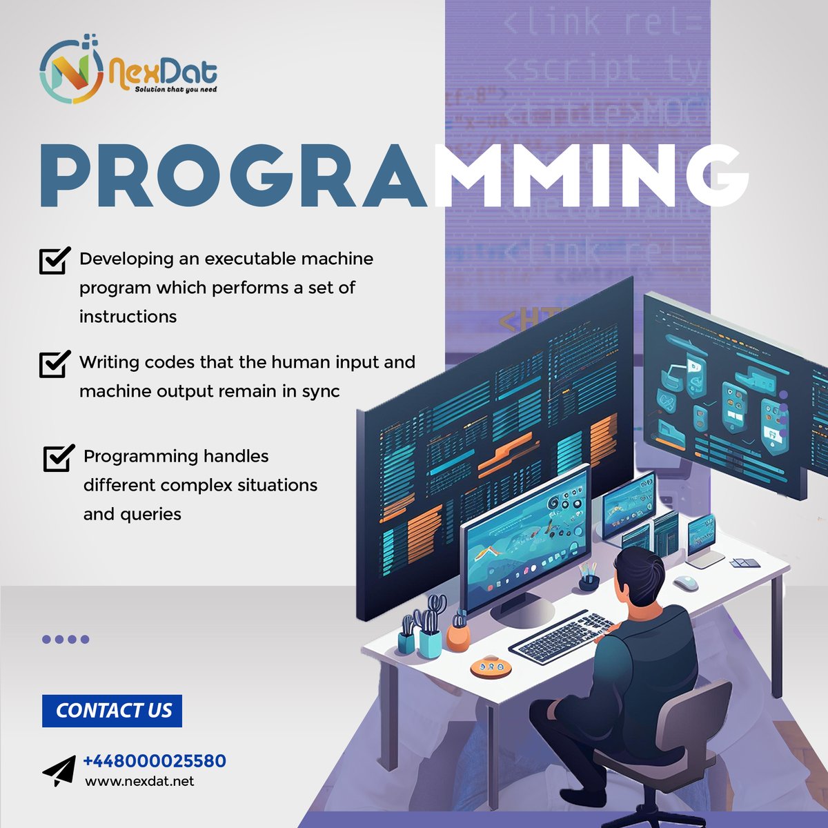 Nex_dat's tweet image. Coding vs Programming: What&apos;s the Difference?

#CodingVSProgramming #TechTalk #CodeBreakers