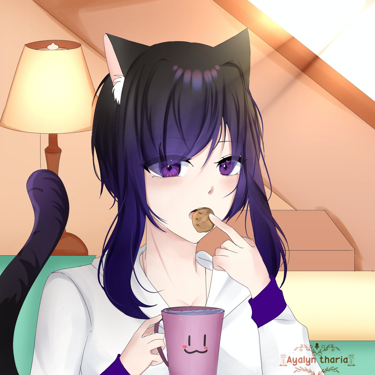 Ayalyn_tharia's tweet photo. AT (Art trade) with @Darkkitty_22 

https://t.co/JF1EugCvDu https://t.co/2L975h49DQ