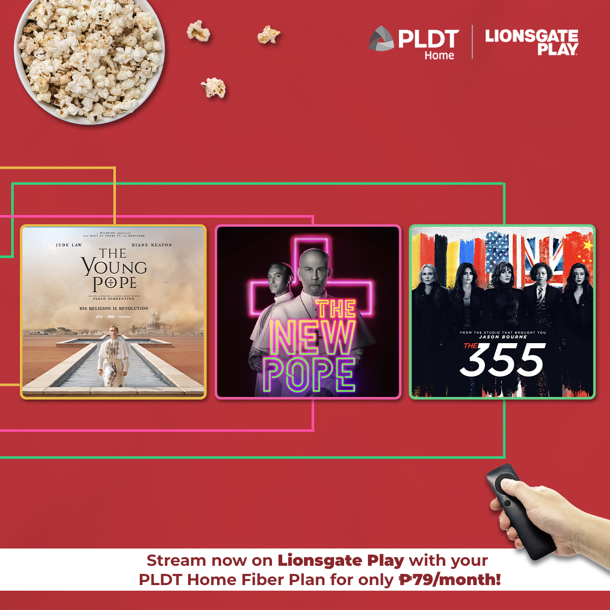 PLDTHome's tweet photo. Play our game and find the perfect Lionsgate Play show or movie to watch! ๐พ๐บ
Experience adventures of a lifetime with these titles on Lionsgate Play PH with your PLDT Home Fiber Plan for only โฑ79/month! ๐ https://t.co/YHhNXV8Z9b
#PLDTHomexLionsgatePlay #PlayMoreBrowseLess https://t.co/NWH5D5BTJg