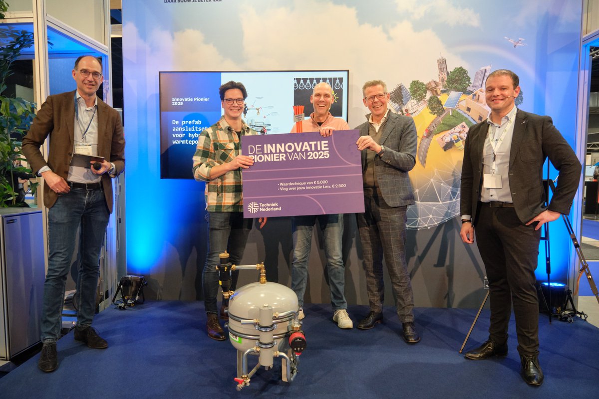 Kemkens wint innovatieprijs van Techniek Nederland – Installatienet.nl