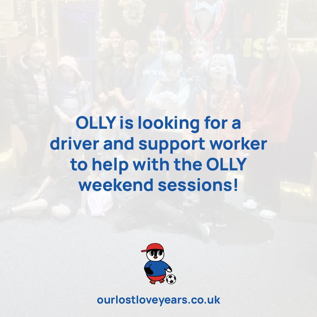 Can you spare a weekend throughout 2025?

OLLY is looking for a driver and support worker to help with the OLLY weekend sessions.

Visit here to find out more: buff.ly/3LMlQEy