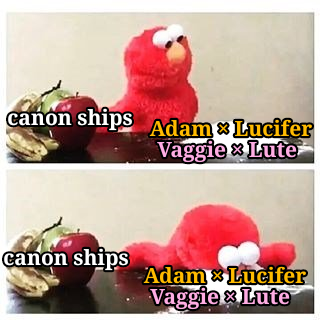 ExorcistPRteam's tweet photo. Toxic Yaoi and Toxic Yuri are like a drug to me

#HazbinHotel #adamsapple #luggie #fallenwings #ToxicYaoi #toxicyuri https://t.co/gvTXmAaKl2