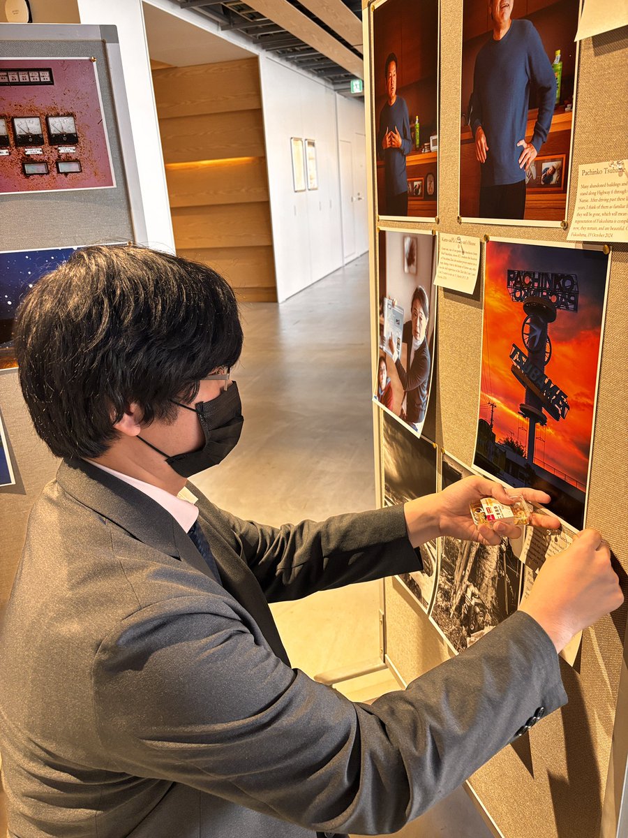 ICU_PRI's tweet photo. Today, our team wrapped up the setup for PRI’s #Fukushima Photo Exhibition! Come check it out on the 1st floor of T-Kan!

#PeacebuildingInAction https://t.co/kDcusMxCMF