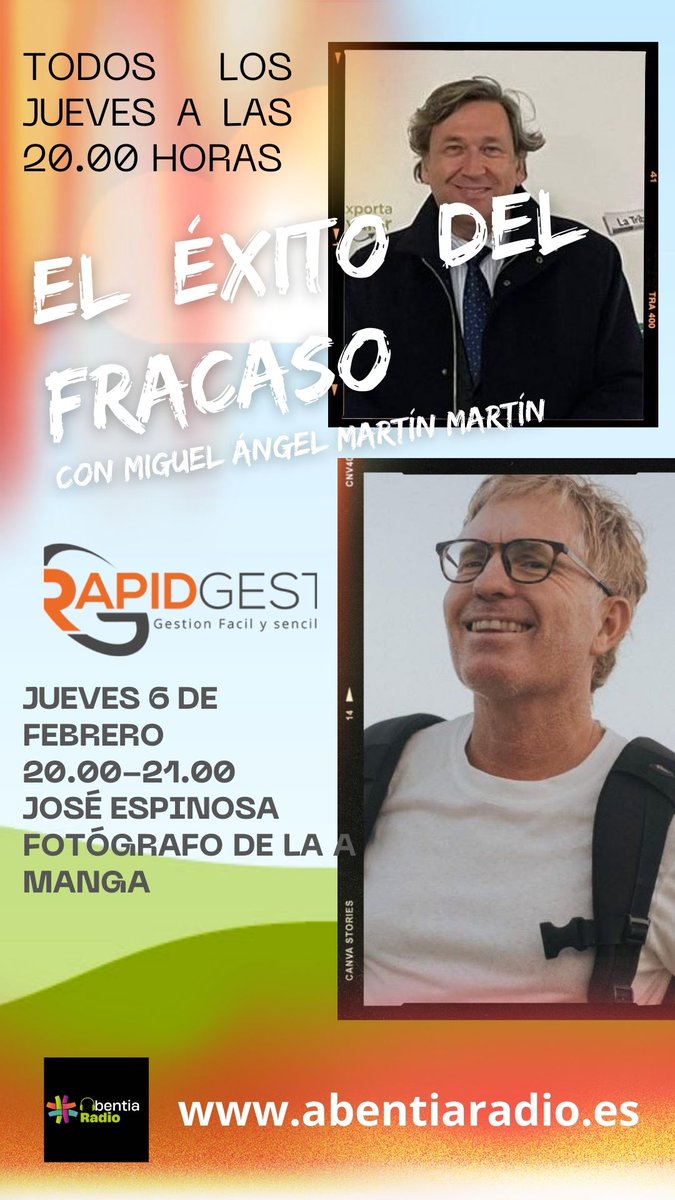Te espero a las 20.00 horas en "el éxito del fracaso"