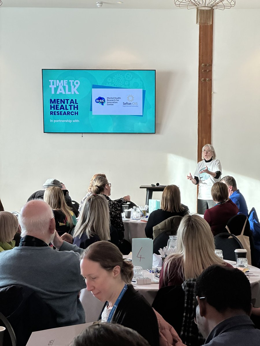 Sefton CVS (@seftoncvs) on Twitter photo As part of #TimeToTalkDay we’re at The Lake House, Crosby today for our Mental Health Research event in partnership with <a href="/MentalHealthRIC/">Mental Health Research for Innovation Centre</a>
We’ll be discussing how the VCFSE sector can support with innovation in mental health services. As part of #TimeToTalkDay we’re at The Lake House, Crosby today for our Mental Health Research event in partnership with <a href="/MentalHealthRIC/">Mental Health Research for Innovation Centre</a>
We’ll be discussing how the VCFSE sector can support with innovation in mental health services.