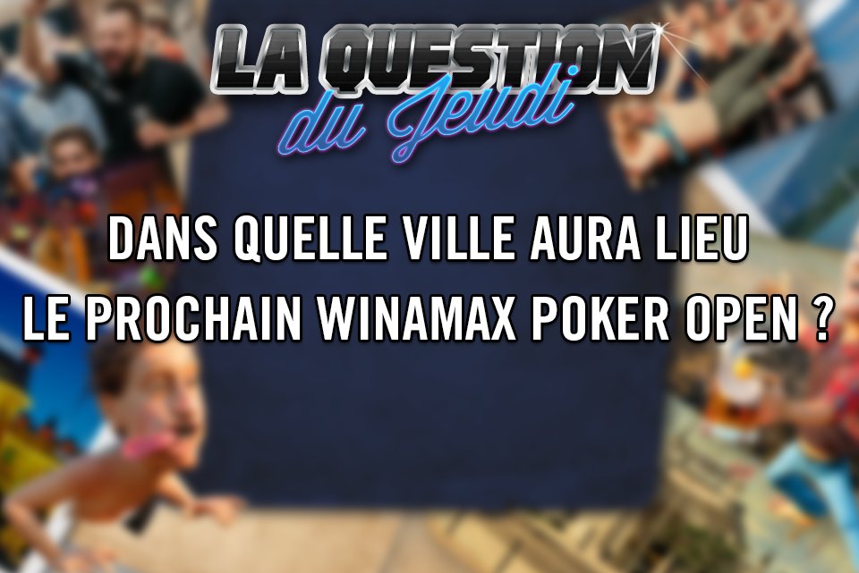 🎁 On met 5 tickets 10 € en jeu, tirage au sort à 17h parmi les bonnes réponses.

➡️ Dans quelle ville aura lieu le prochain WPO ?

✍️ RT + Follow et répondez à ce tweet avec votre pseudo Winamax.