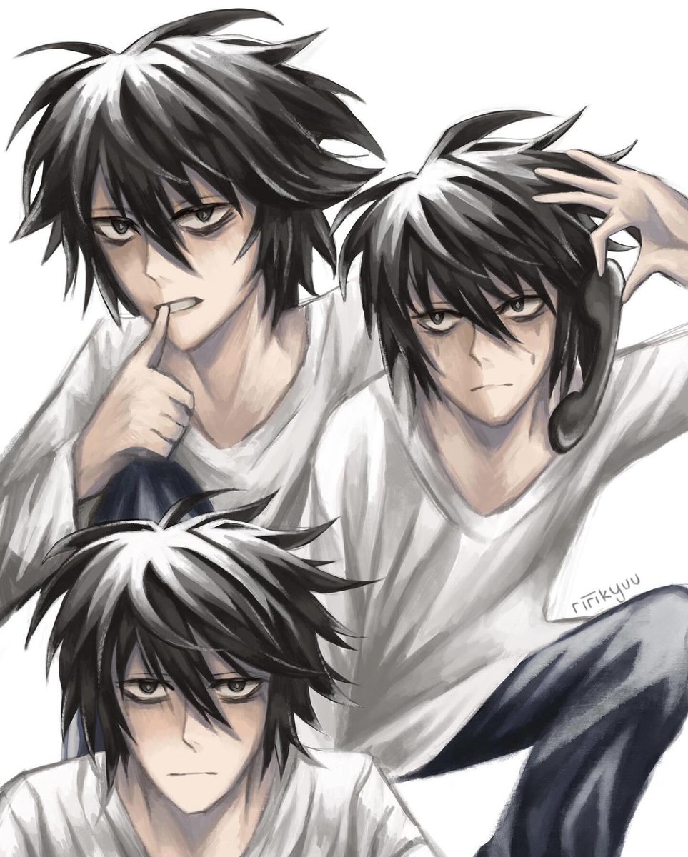 ririkyuu_'s tweet photo. #DEATHNOTE #lawliet #ldeathnote #deathnotel #deathnotefanart https://t.co/eav45kBWaP