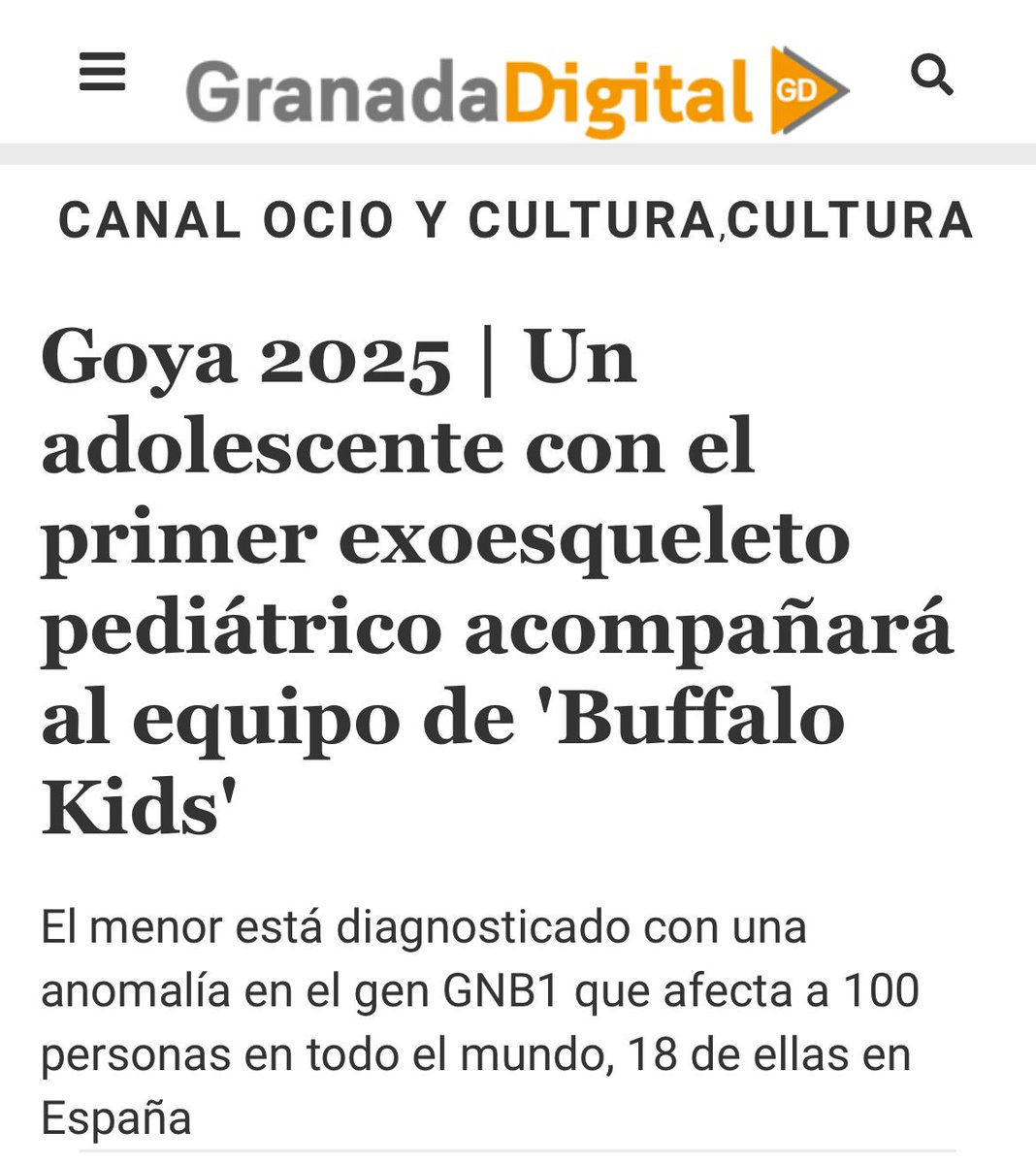 aspacegranada's tweet photo. Desde ASPACE Granada, agradecemos a Marsi Bionics su visita. Orgullos@s de ser pioner@s con un exoesqueleto pediátrico, abriendo oportunidades a la infancia con parálisis cerebral. ¡Felicidades por su colaboración en los #PremiosGoya! 💙 ¡Seguimos caminando junt@s! #aspacegranada https://t.co/hE1BRHQcHc