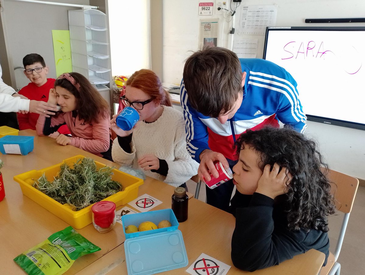CeeCastellVell's tweet photo. MOSTRA DEL PROJECTE: SOM LLAVOR🌱

L’etapa de Primària va organitzar quatre propostes sensorials per a experimentar amb els diferents sentits. 

👀Vista
🦻🏼Oïda
👐🏼Tacte
👃🏻Olfacte 

#femescolafemcamí #castellvell #somllavor  #inclusió #educacióespecial #castellódelaplana https://t.co/fgKhnllke2