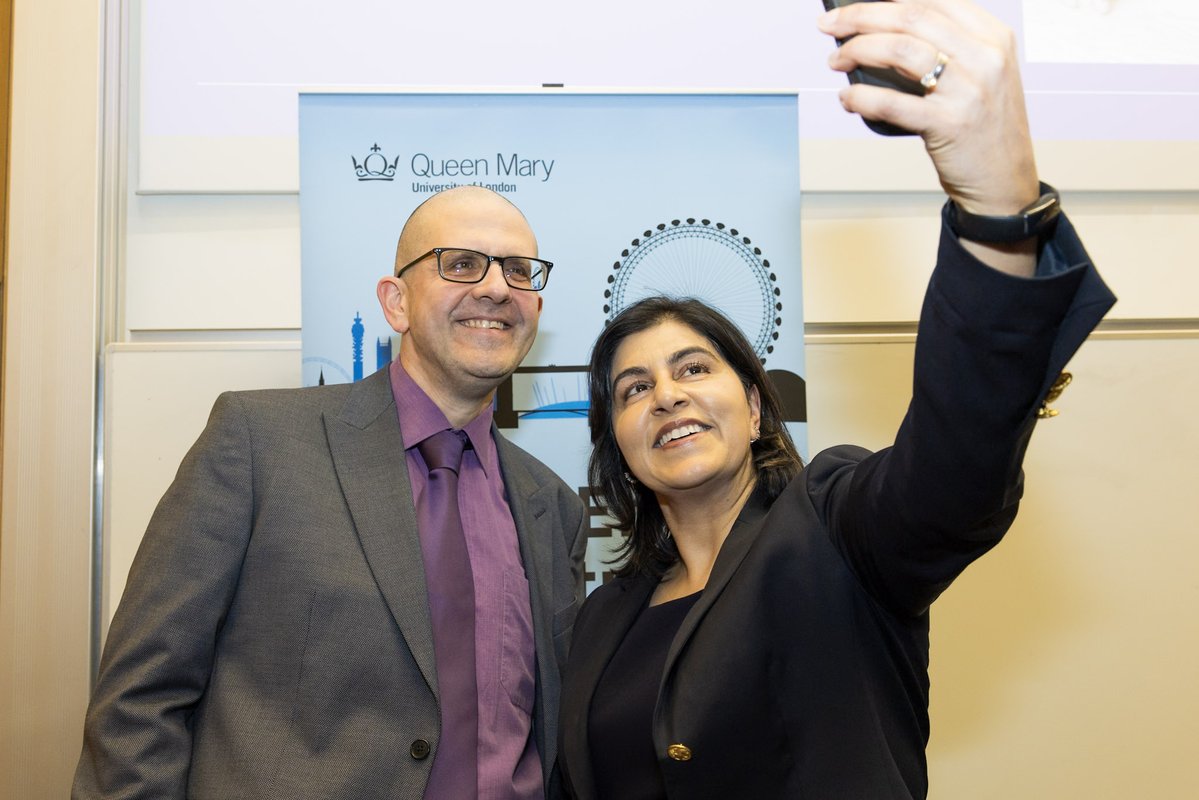 Mile End Institute (@mileendinst) on Twitter photo On Tuesday, we were delighted to welcome <a href="/SayeedaWarsi/">Sayeeda Warsi</a> to <a href="/QMUL/">Queen Mary University of London</a> for the third in our new series of distinguished 'Hennessy Lectures'.
Baroness Warsi reflected on her life and career as a Muslim woman born in Yorkshire, and offered "the anatomy of a prejudice" in Britain today. On Tuesday, we were delighted to welcome <a href="/SayeedaWarsi/">Sayeeda Warsi</a> to <a href="/QMUL/">Queen Mary University of London</a> for the third in our new series of distinguished 'Hennessy Lectures'.
Baroness Warsi reflected on her life and career as a Muslim woman born in Yorkshire, and offered "the anatomy of a prejudice" in Britain today.