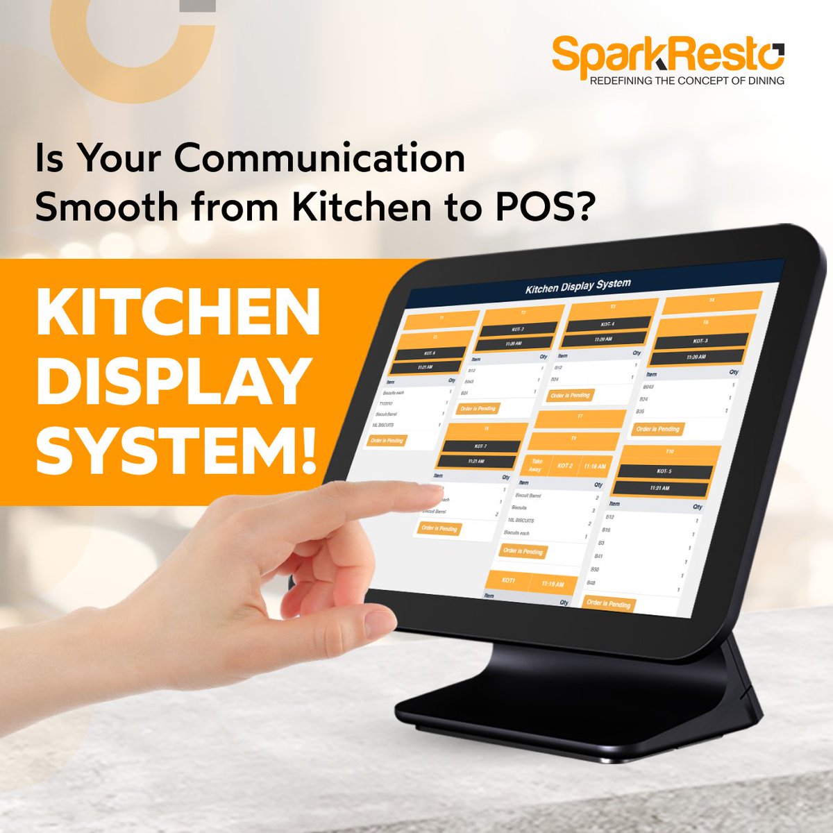 SparkResto's tweet image. From kitchen to table, communication is key! 🔑✨ Sparkresto’s Kitchen Display System helps your team stay connected, so every order is flawless.

📲 Want to see it in action? Sign up now: sparkresto.com/signup

#RestaurantLife #KitchenDisplaySystem #Sparkresto