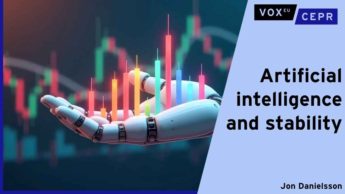 VoxEU (@voxeu) on Twitter photo Artificial intelligence and stability
Jon Danielsson <a href="/JonDanielsson/">Jon Danielsson</a> <a href="/LSEnews/">LSE</a> <a href="/LSEfinance/">LSE Finance</a> <a href="/LSE_SRC/">Systemic Risk Centre</a>
ow.ly/QsM450UUCBB Artificial intelligence and stability
Jon Danielsson <a href="/JonDanielsson/">Jon Danielsson</a> <a href="/LSEnews/">LSE</a> <a href="/LSEfinance/">LSE Finance</a> <a href="/LSE_SRC/">Systemic Risk Centre</a>
ow.ly/QsM450UUCBB