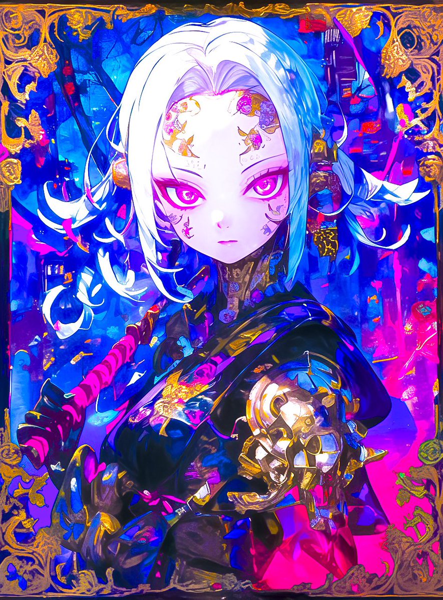 Akkyman2's tweet photo. Trading card-style works appear✨
YAIVA⚔️TC
Coming soon🌈
#NFTs #AIart #SwordGirl 
#Japan #Japananimation #Ninja
#YAIVA #YAIVATC
⬇️✅ https://t.co/XTQNaL8Ufc YAIVA 🔗✅⬇️
https://t.co/Re6nKWbYqU https://t.co/hx5yLNABYl