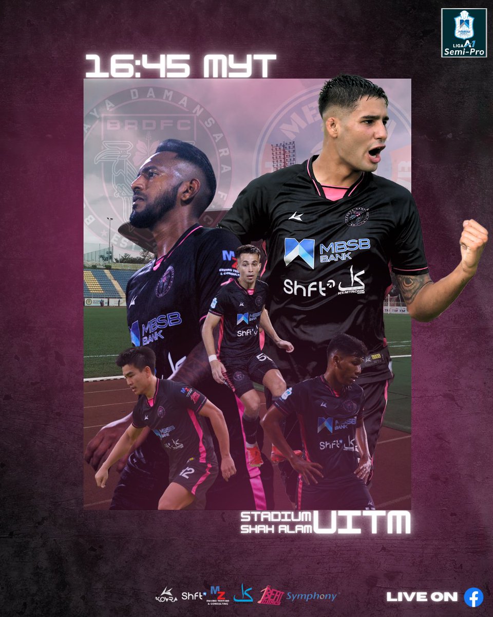 ⚔️ 𝕎𝔸ℝ ℝ𝔼𝔸𝔻𝕐 ⚔️

Be your loudest BRDFC faithfuls as BRDFC take on champions Melaka FC this evening. Your relentless support is needed and the boys are ready to brawl 👊 

Terus Mekar 🌺

#mekarbersamabungarayadamansara