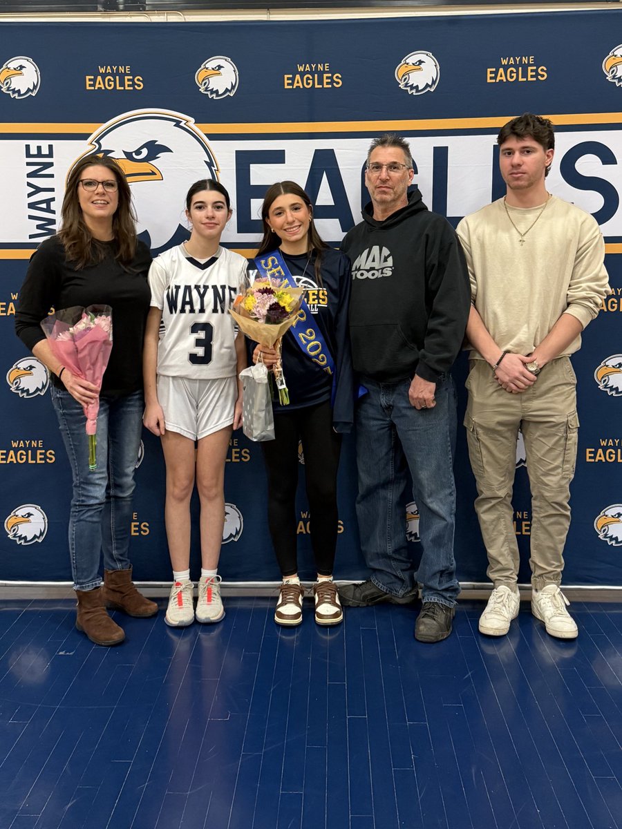 Kelly Paladino - Wayne Eagles Basketball (@kpaladino80) on Twitter photo Special night celebrating 3 Senior Wayne Eagles basketball players!Congratulations to Sam Branner, Myia Eskander and Giuliana Gillette! Great crowd and game made for a very exciting night! Thank you to the JV and Varsity girls for making the gym look amazing! <a href="/WCSD_Athletics/">WayneCSD Athletics</a> Special night celebrating 3 Senior Wayne Eagles basketball players!Congratulations to Sam Branner, Myia Eskander and Giuliana Gillette! Great crowd and game made for a very exciting night! Thank you to the JV and Varsity girls for making the gym look amazing! <a href="/WCSD_Athletics/">WayneCSD Athletics</a>
