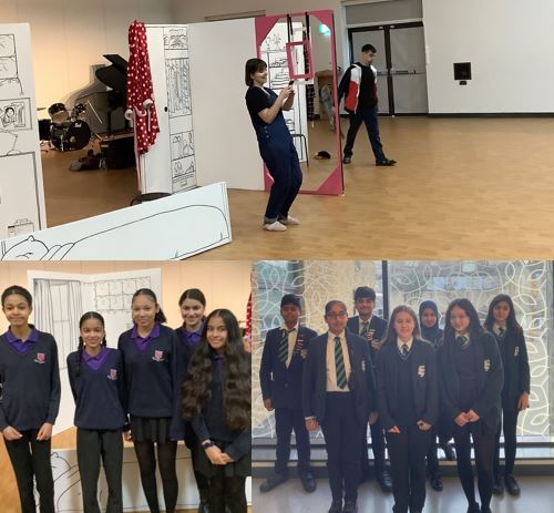 ThamesWestLN's tweet photo. .@ThamesWestLH hosted partner schools @BarnhillSchool @NowerHillHS @SpringwestA for a Spanish wider learning play @EalingFields. The play was performed in Spanish and students enjoyed the interactive elements! Thank you to @OnattiProdsLtd #LanguageHubs #MFL @IOE_London @ncle_ioe https://t.co/kq5NgKEfwB