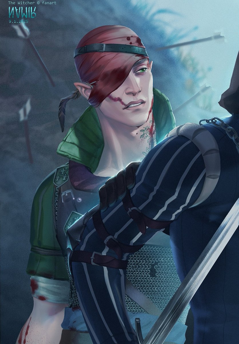 I had a few options, but the night one is the better
#theWitcher #Iorveth #vernonRoche