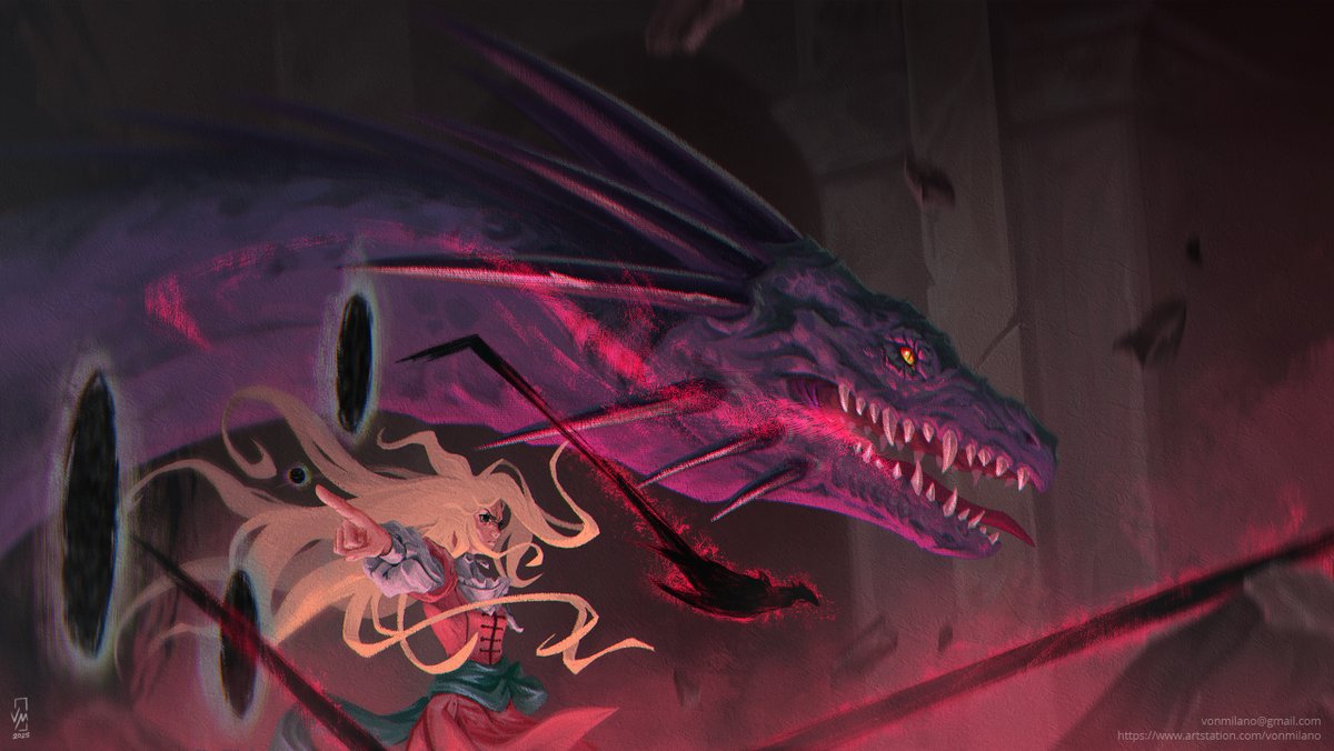 "𝑴𝒐𝒔𝒕 𝒐𝒇 𝒘𝒉𝒂𝒕'𝒔 𝒃𝒂𝒅 𝒊𝒏 𝒕𝒉𝒆 𝒘𝒐𝒓𝒍𝒅 𝒊𝒔 𝒃𝒆𝒄𝒂𝒖𝒔𝒆 𝒐𝒇 𝒔𝒕𝒖𝒑𝒊𝒅 𝒐𝒍𝒅 𝒎𝒆𝒏!"

Fan art of #MariaRenard from #CastlevaniaNocturne artstation.com/artwork/AZ6D9X

#Castlevania