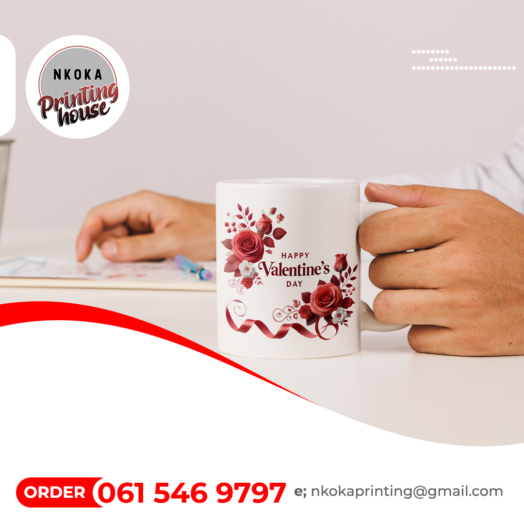 ❤️ A 𝗣𝗲𝗿𝗳𝗲𝗰𝘁 𝗩𝗮𝗹𝗲𝗻𝘁𝗶𝗻𝗲’𝘀 𝗚𝗶𝗳𝘁 ❤️

Let him/her know how lucky they are to have you. 

- Only R140.00 incl.
- Limited stock available – order yours today!
- Order  before 11 February - 061 546 9797

#Nkoka #Design #Print #Love #February #Branding