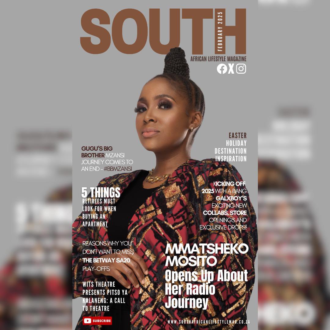 I am your cover woman for the February edition of South African Lifestyle Magazine.

Check out the article authored by Lwazi Nongauza in my bio.
#Radio #Jazz #SouthAfrican #MusicLovers 

👑🎶🎙️