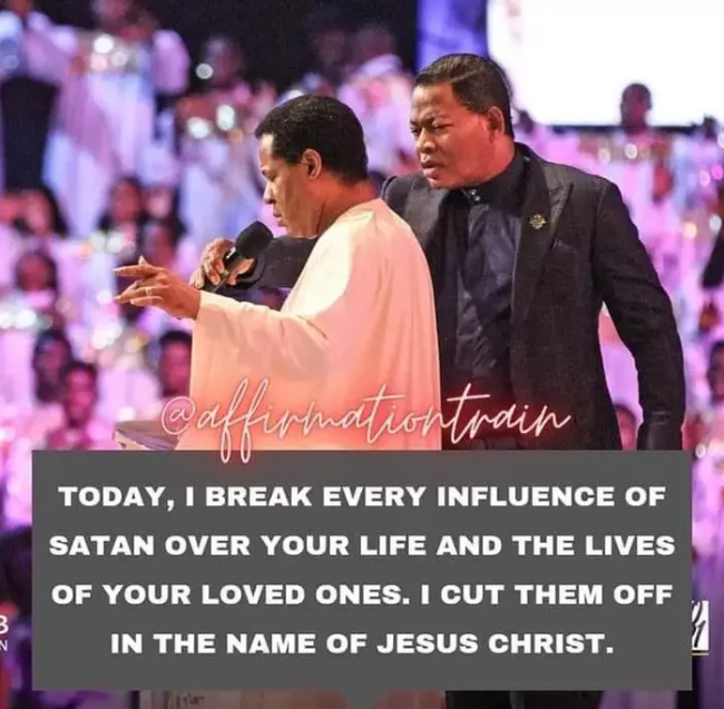 LoveWorldEvents's tweet photo. #AffirmationTrain #PrayWithPastorChris #PastorChris https://t.co/RWs1U8g2ZW