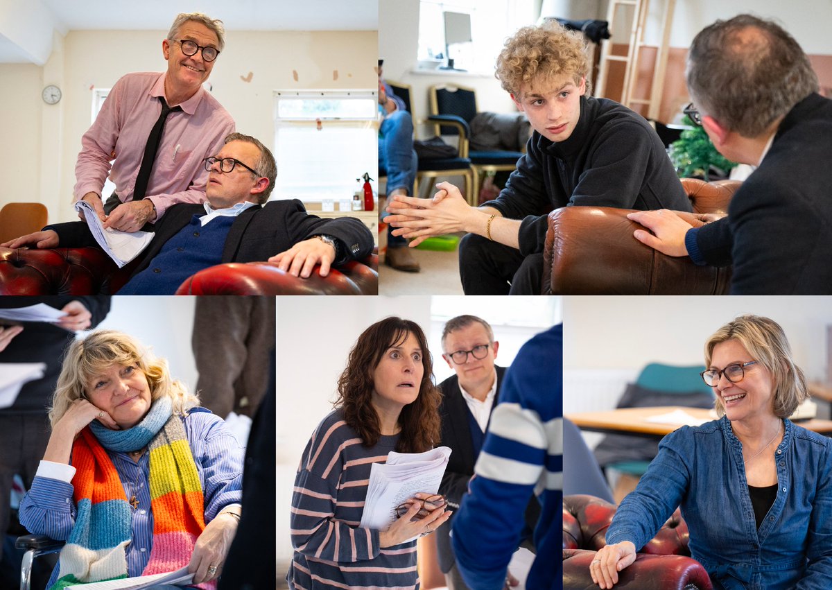 Kevin Wilson 💙 (@kevinwilsonpr) on Twitter photo WHAT LARKS! Photos released from rehearsals of a sparkling new production of Ray Cooney’s classic comedy ‘It Runs in the Family’ at The <a href="/MillAtSonning/">The Mill at Sonning</a> - it runs 13 February - 12 April. Cast: James Bradshaw, Eric Carte, Oscar Cleaver, Elizabeth Elvin, Rachel Fielding, Natasha WHAT LARKS! Photos released from rehearsals of a sparkling new production of Ray Cooney’s classic comedy ‘It Runs in the Family’ at The <a href="/MillAtSonning/">The Mill at Sonning</a> - it runs 13 February - 12 April. Cast: James Bradshaw, Eric Carte, Oscar Cleaver, Elizabeth Elvin, Rachel Fielding, Natasha