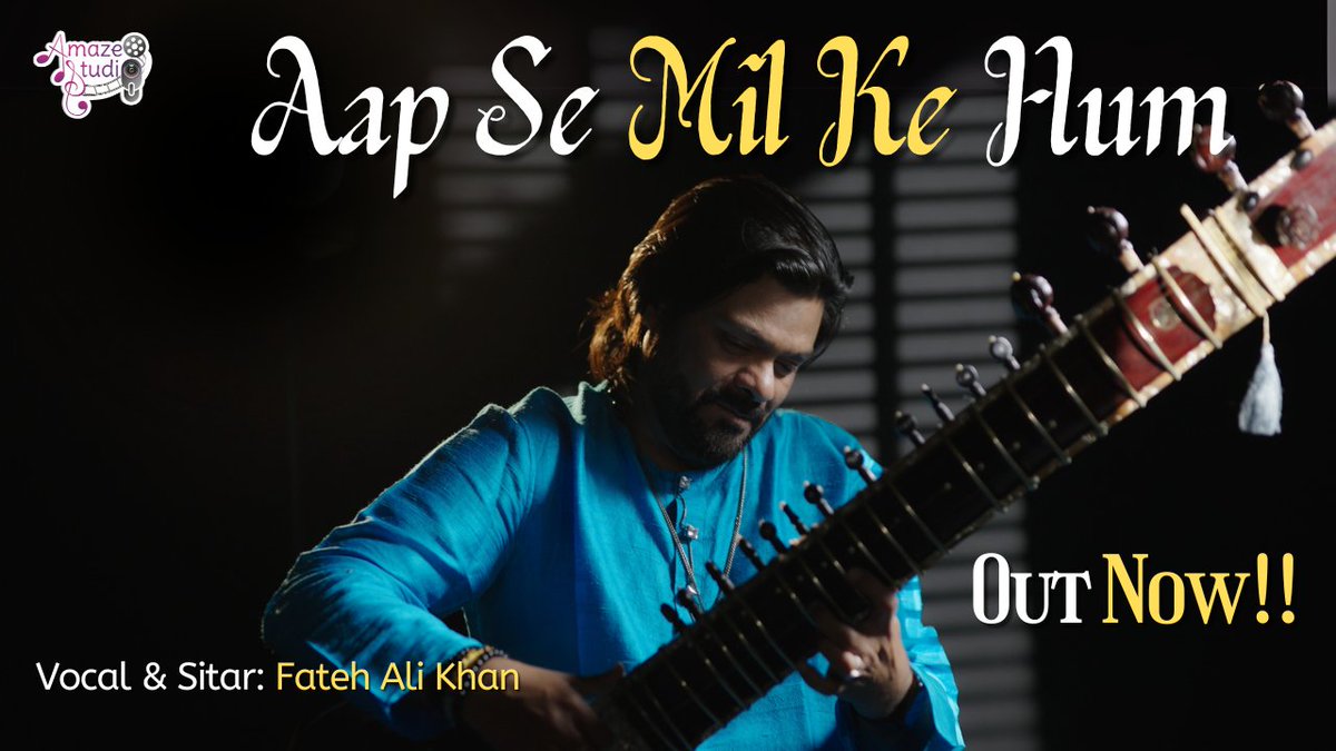 AmazeStudio1's tweet photo. Aap Se Mil Ke Hum - Fateh Ali Khan | NFAK | Sufi Song | Official Music Video | #sufisong #nfak 

https://t.co/GdkHrivicH https://t.co/4caPmFJsd7