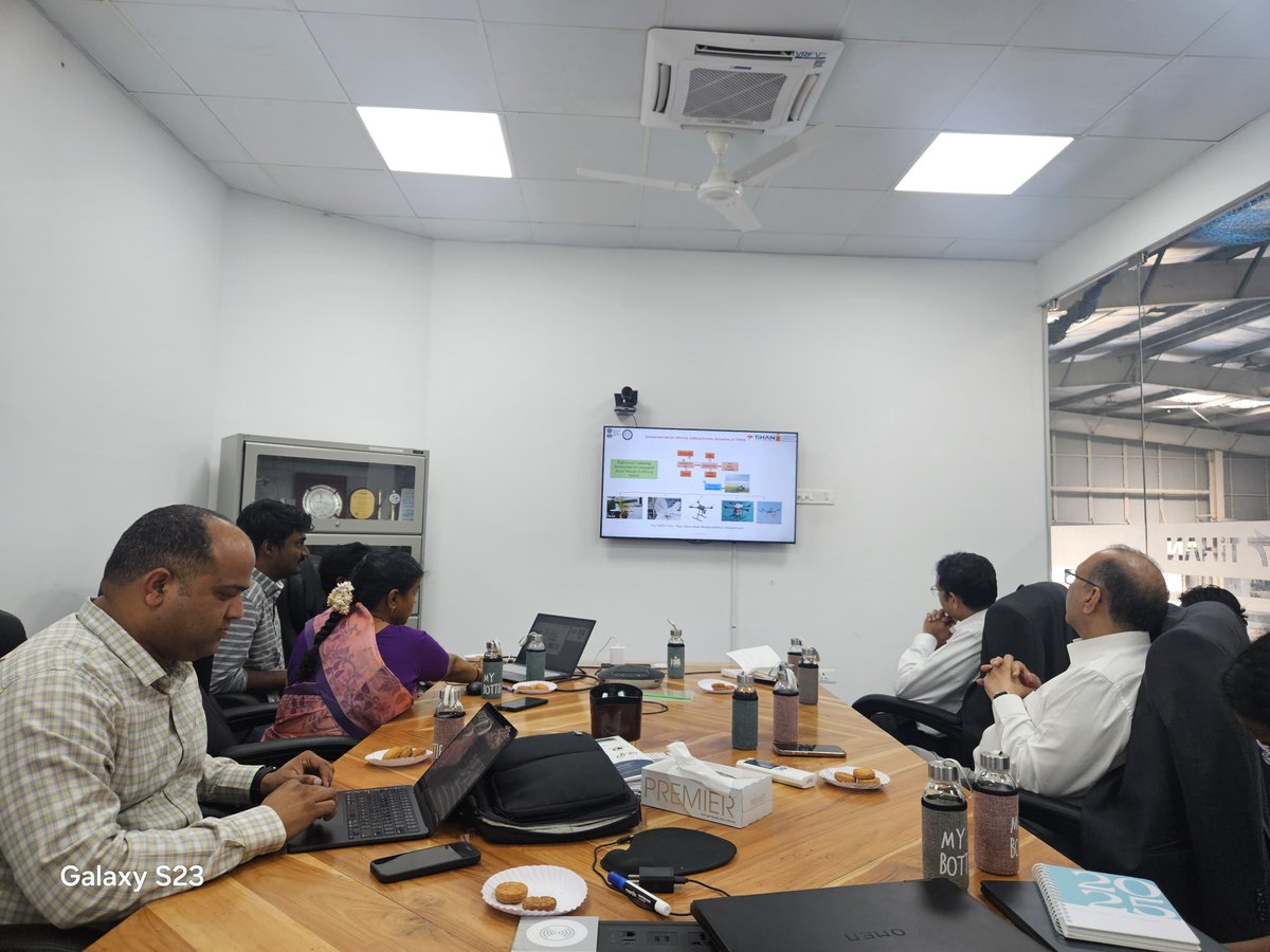 IitTihan's tweet image. Sonacomstar Team at TiHAN!

TiHAN IIT Hyderabad had the privilege of hosting Sat Mohan Gupta (CEO) &amp;amp; C. Praveen (CTO) from Sona Comstar for discussions on #autonomousmobility &amp;amp; #emergingtechnologies, driving future #innovation!

@IITHyderabad  @sonacomstar