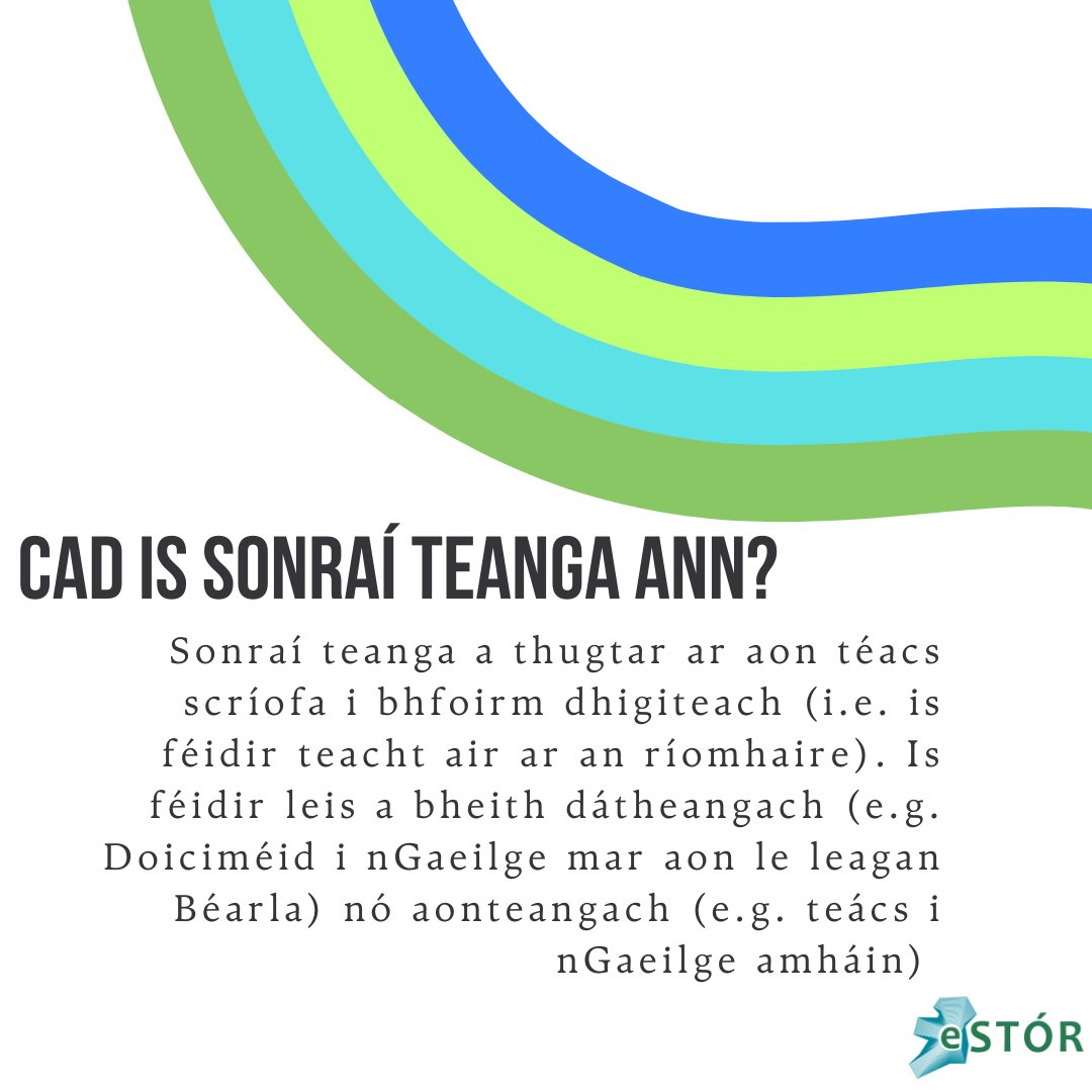 eStor_Eireann's tweet image. Cad is sonraí teanga ann?
What is language data?
estor.ie
#gaeilge #languagetechnology #languagedata #dataprocessing