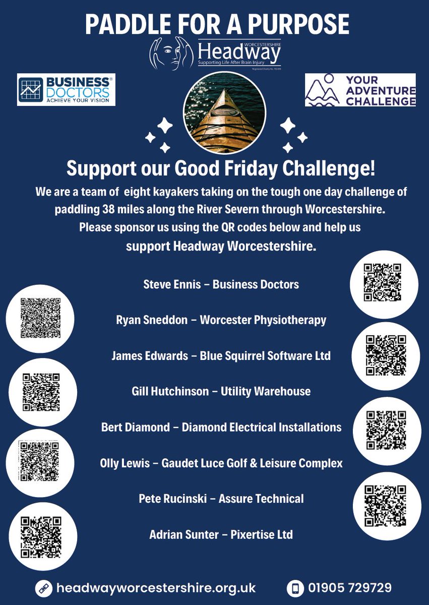 Gillian2222's tweet photo. Training is in progress for my Good Friday challenge! Please continue to support us as we raise funds for the amazing Headway charity.

https://t.co/wfXnZ9fp84

#Paddleforapurpose #Headway #Worcestershire https://t.co/NA8Xuqx0og