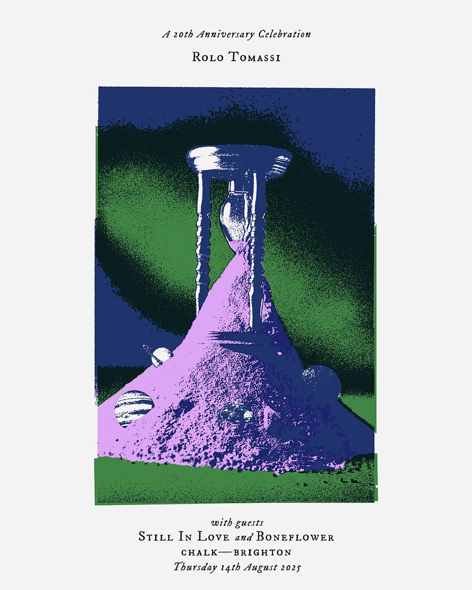 Tickets on sale now for our 20th anniversary show in Brighton. This is a one off, UK headline exclusive for this year. We hope to see you there - bit.ly/RoloTomassi20Y…