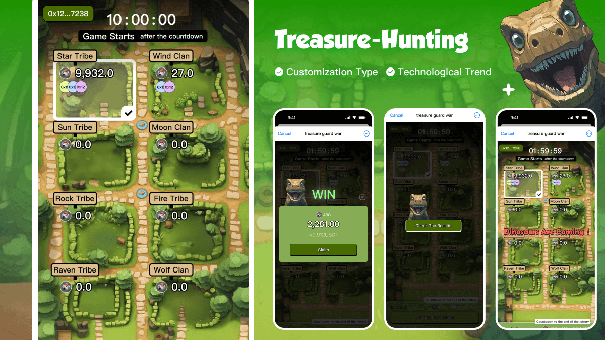 RuleOSEco's tweet photo. 💥The new Ruleos template "Safe Guard" has been launched.
🎮Players pick a grid to guard property. If it's theirs, the property is robbed. Others split the robbed property and scores are calculated by the amount guarded.
👉Trial: https://t.co/bgchqDYifl. https://t.co/fWcqjyGOuf