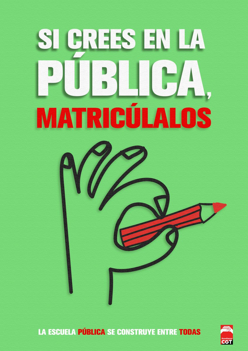 Federación de Enseñanza CGT tweet media