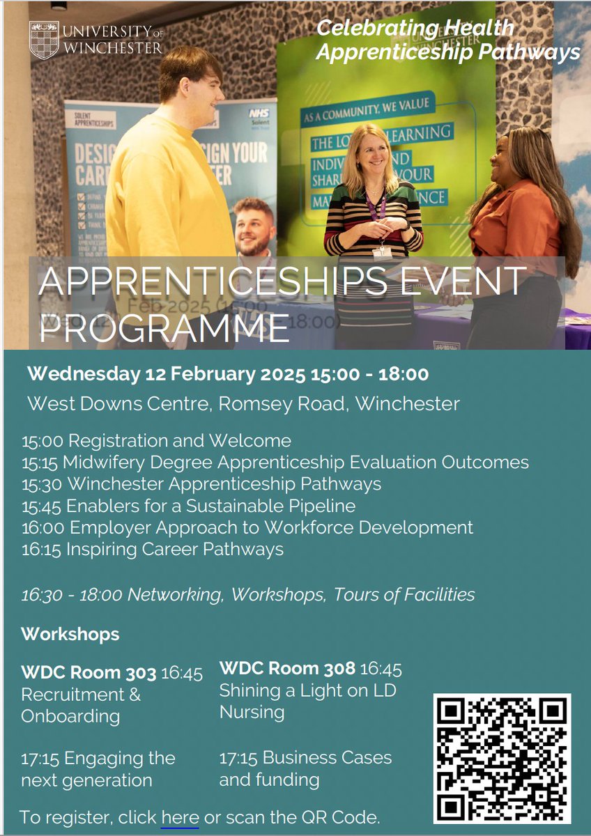 We are celebrating #NAW2025 with employers and colleges partners... sharing inspiration, connection and building greater collaboration in the region for apprenticeship pathways

It's not too late to book a place: bit.ly/4gJvgyo