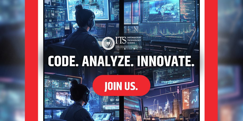 ITSBeograd's tweet image. 📢 CODE. ANALYZE. INNOVATE. 💻🚀

🌍 The future is digital—shape it!

Become an IT expert, data analyst, or cybersecurity leader at ITS.

🔹 Master tech.
🔹 Decode trends.
🔹 Build the future.
📍 Enroll now! 🔗 its.edu.rs
#CodeYourDestiny #ITS #TechLeaders