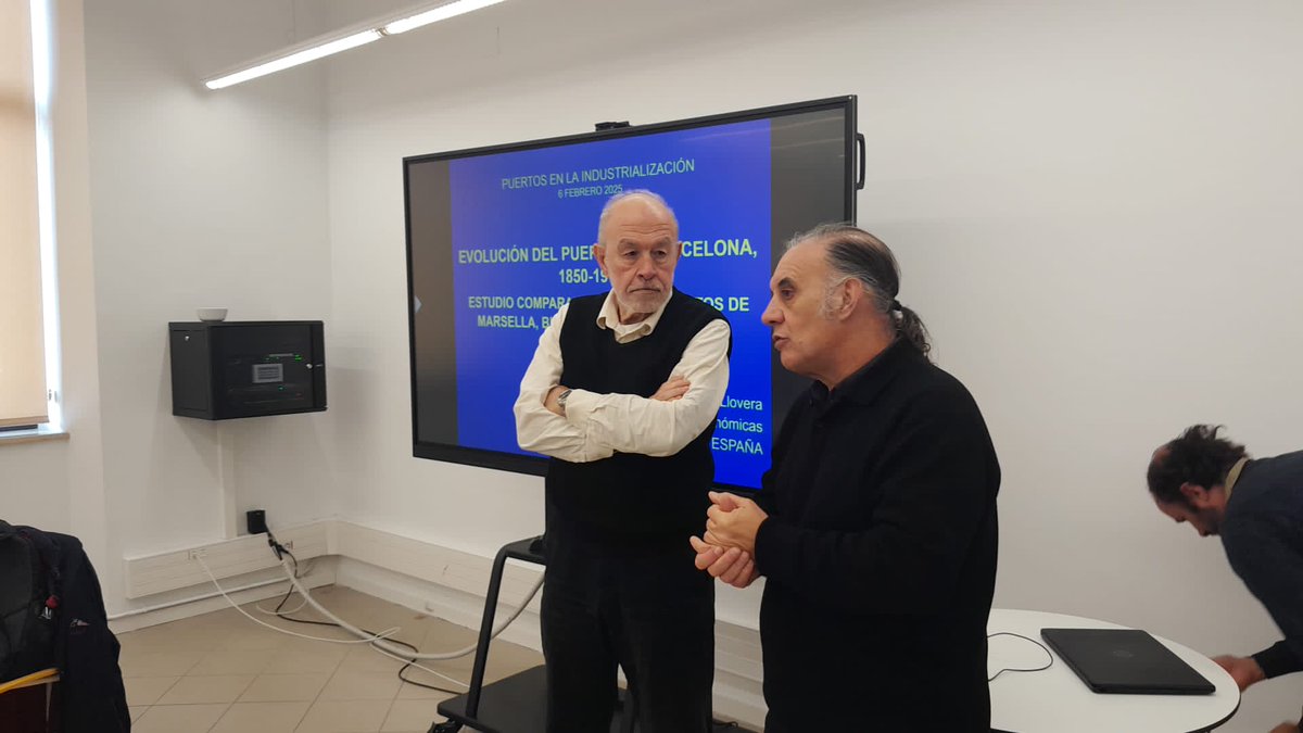 PortADa celebra una charla con el historiador del Puerto de Barcelona,  el Dr Joan Alemany.  <a href="/ContemporaniaUB/">Secció d'Història Contemporània i Món Actual (UB)</a> <a href="/HorizonEU/">Horizon Europe 🇪🇺</a>