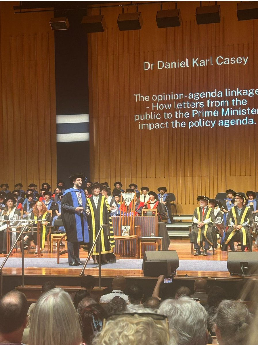 (((Dr Daniel Casey)))✡️🇮🇱 (@danielcasey_cbr) on Twitter photo Taken me a few days to post this (so practically forever in social media terms), but I graduated from my PhD <a href="/ourANU/">ourANU</a> <a href="/politicsANU/">ANU School of Politics & International Relations</a> <a href="/ANUcass/">ANU College of Arts & Social Sciences</a> on Tuesday. Huge thanks to supervisors Ian McAllister, Marija Tarflaga & <a href="/kenbenoit/">Kenneth Benoit</a> & many others on my way! Taken me a few days to post this (so practically forever in social media terms), but I graduated from my PhD <a href="/ourANU/">ourANU</a> <a href="/politicsANU/">ANU School of Politics & International Relations</a> <a href="/ANUcass/">ANU College of Arts & Social Sciences</a> on Tuesday. Huge thanks to supervisors Ian McAllister, Marija Tarflaga & <a href="/kenbenoit/">Kenneth Benoit</a> & many others on my way!