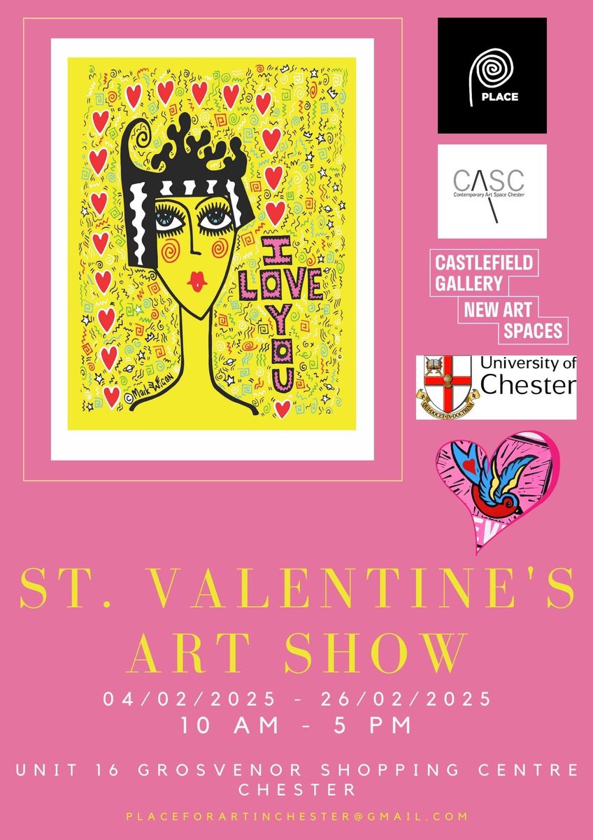 for a month PACh artists are  in 3 places in town

its great to see local spaces showing local art

Storyhouse exhib  last year plus the 2 galleries filling empty retail slots in watergate and northgate