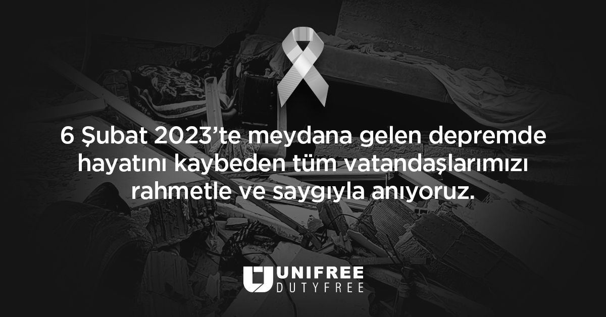 6 Şubat 2023’te meydana gelen depremde hayatını kaybeden tüm vatandaşlarımızı rahmetle ve saygıyla anıyoruz.

#6subat2023