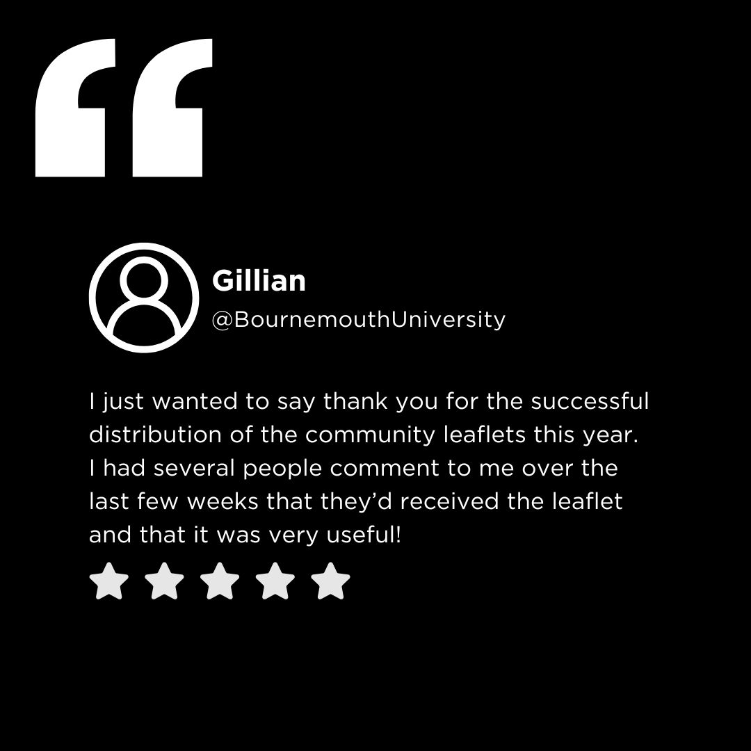 imsGroupUK's tweet image. More happy customers 💬 We&apos;re so pleased to hear positive feedback!

Got feedback for us? We&apos;d love to hear about your experience! Drop a review and let us know how we did. 😊✨

#DorsetBusiness #LeafletDistribution